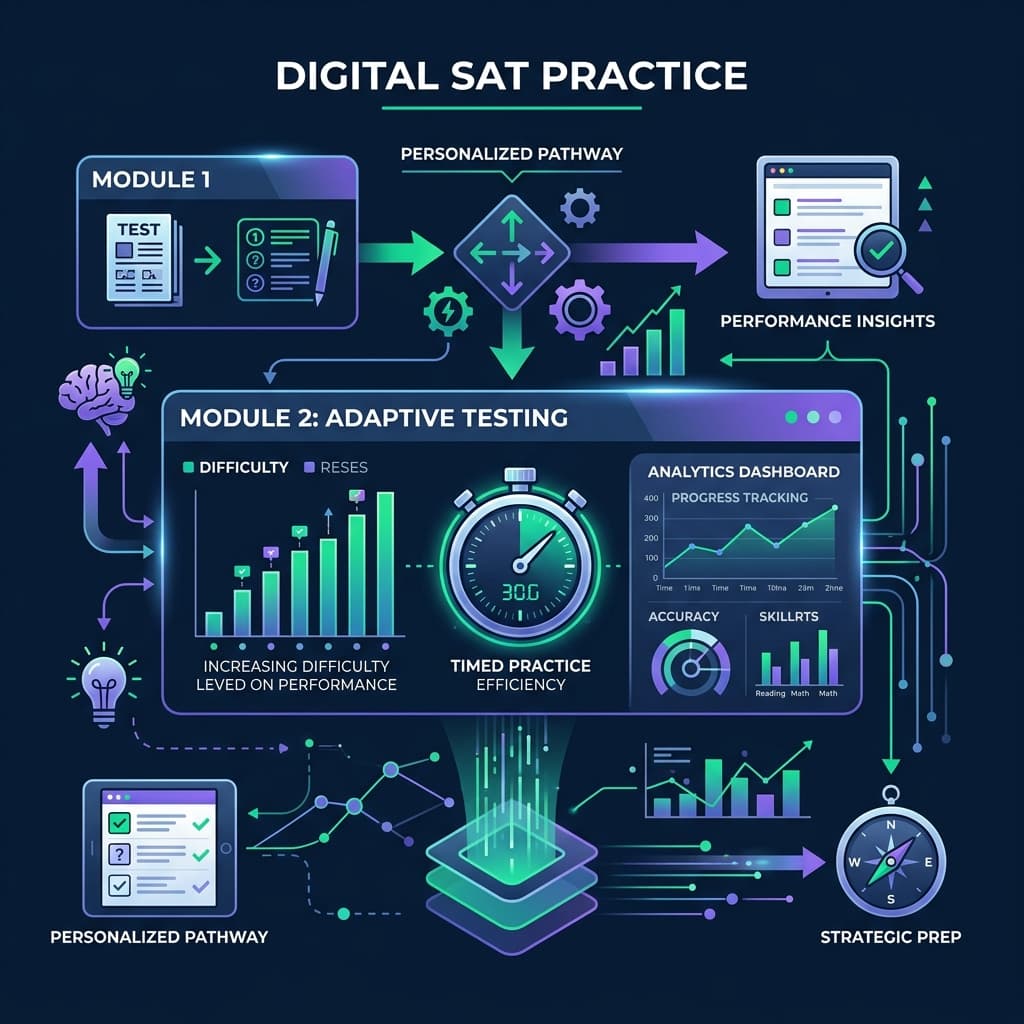 Digital SAT Module 2 Performance Analysis
